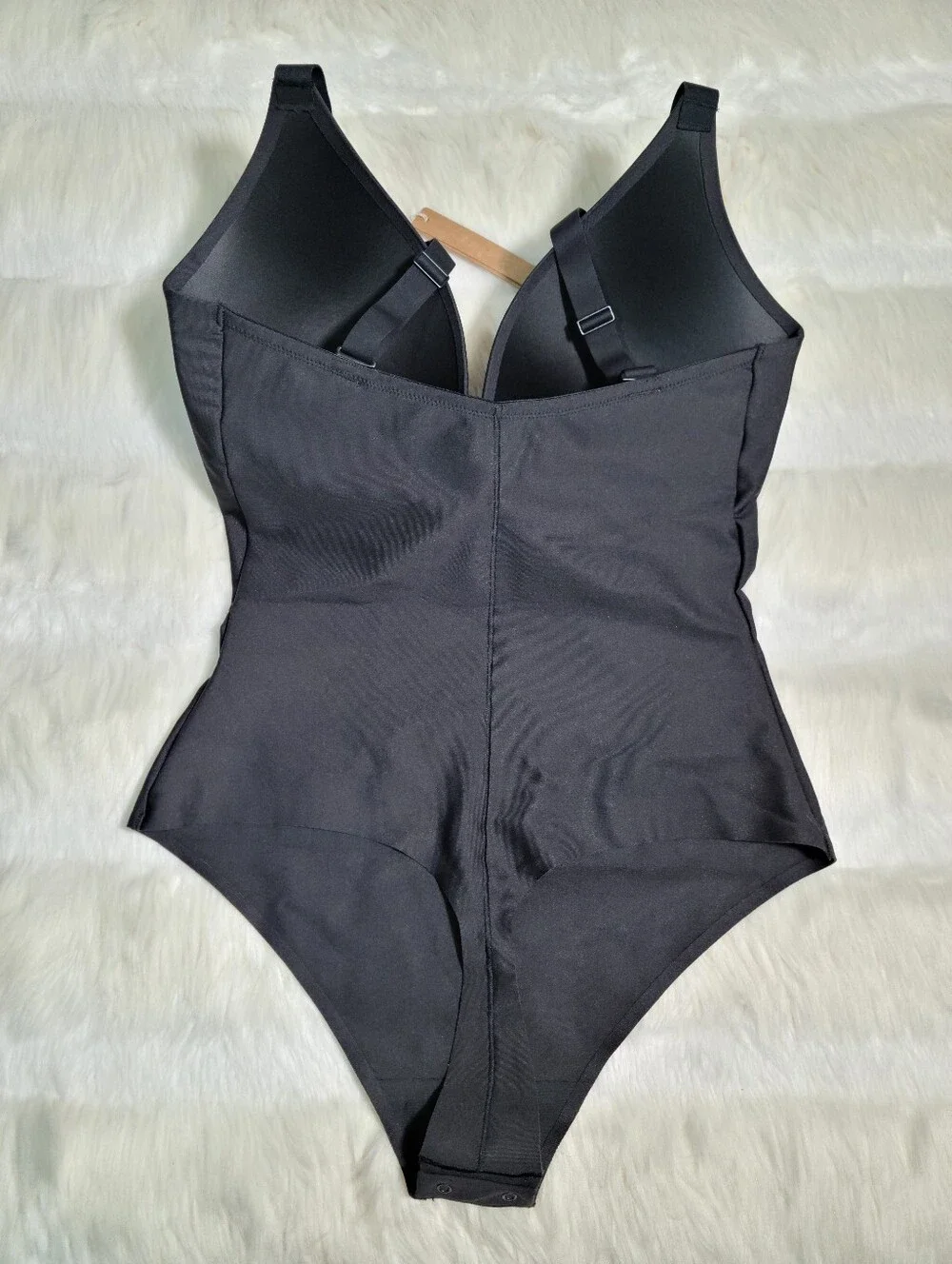 SKIMS Body Super Push Up Thong Bodysuit Black Onyx XL NEW